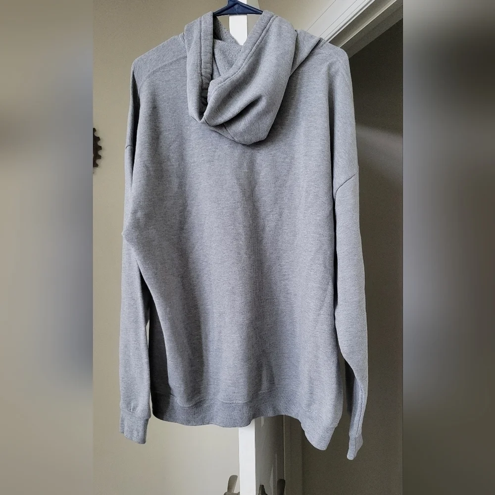 Athletic Works Men's Fleece Pullover Hoodie Sweatshirt Grey Size-50/52